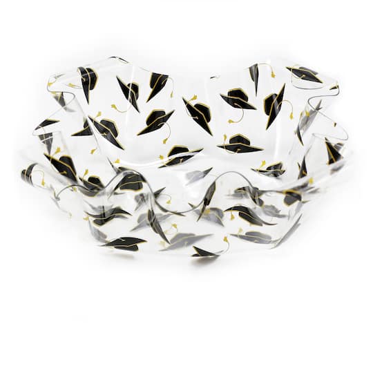 Graduation Cap Ruffle Bowl by Celebrate It™ Michaels